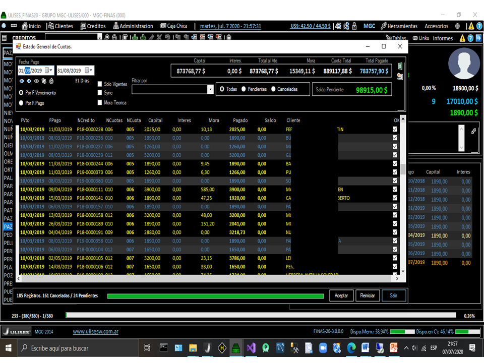 Software para Financieras